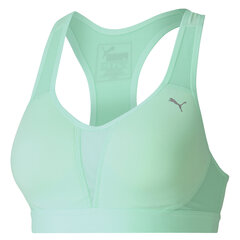 Naiste sportrinnahoidja Puma Get Fast Bra H Green Glimmer 51828611, roheline цена и информация | Спортивная одежда для женщин | kaup24.ee