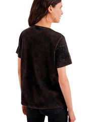 Женская футболка Desigual 343672, черная цена и информация | Женские футболки | kaup24.ee