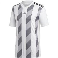 Meeste T-särk Adidas Striped 19, valge hind ja info | Meeste spordiriided | kaup24.ee