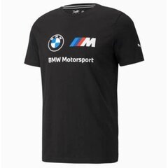 Мужская спортивная футболка Puma BMW MMS ESS M 532253 01, черная цена и информация | Мужская спортивная одежда | kaup24.ee