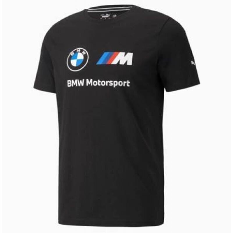 Meeste spordi t-särk Puma BMW MMS ESS M 532253 01, must hind ja info | Meeste spordiriided | kaup24.ee
