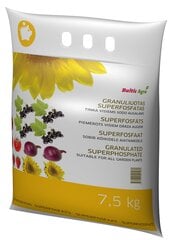 Granuleeritud superfosfaat Baltic Agro, 7,5kg цена и информация | Рассыпчатые удобрения | kaup24.ee