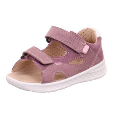 Sandaalid tüdrukutele Superfit, roosa, 1075328 hind ja info | Laste sandaalid | kaup24.ee