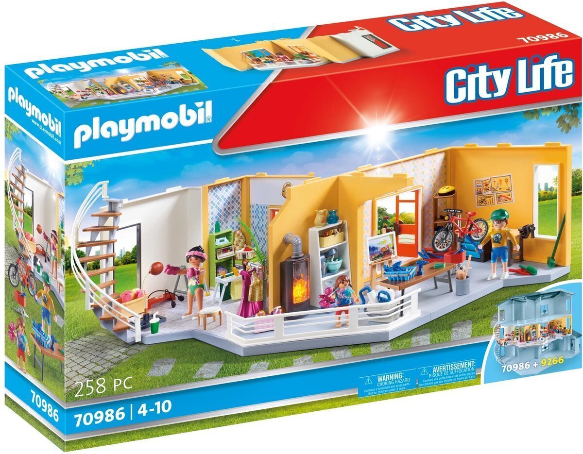 70986 PLAYMOBIL, maja korruse laiendus hind ja info | Klotsid ja konstruktorid | kaup24.ee