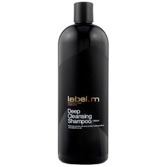 Label.m sügavpuhastav šampoon 1000ml hind ja info | Šampoonid | kaup24.ee
