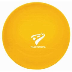 Võimlemispall Rucanor, kollane, 45 cm (pumbaga) цена и информация | Гимнастические мячи | kaup24.ee