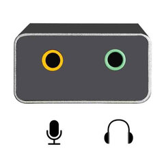 Адаптер Ewenr, аудиоразъём цена и информация | Адаптеры и USB-hub | kaup24.ee