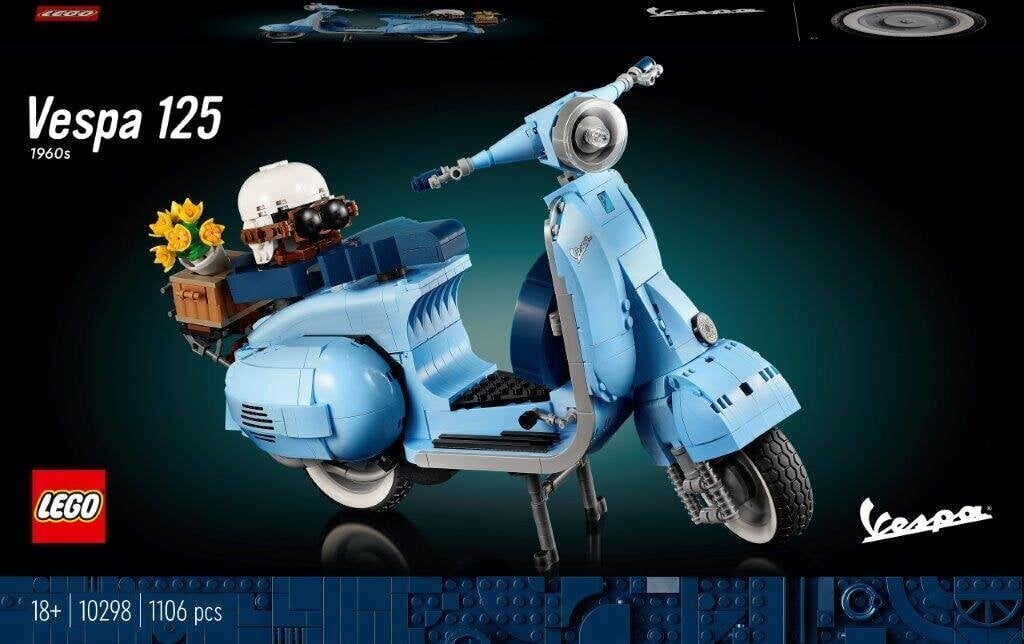 10298 LEGO® Icons Vespa 125 цена и информация | Klotsid ja konstruktorid | kaup24.ee