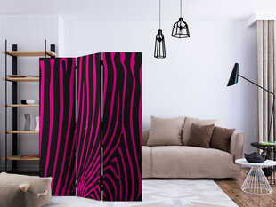 Ruumijaotur - Zebra pattern (violet) [Room Dividers] hind ja info | Sirmid ja vaheseinad | kaup24.ee