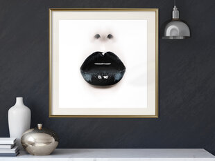 Poster - Black Lipstick (Square) hind ja info | Seinapildid | kaup24.ee