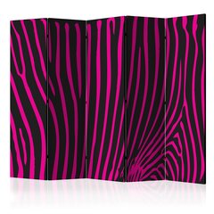 Ruumijaotur - Zebra pattern (violet) II [Room Dividers] hind ja info | Sirmid ja vaheseinad | kaup24.ee