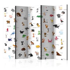 Ruumijaotur - animals (for children) II [Room Dividers] hind ja info | Sirmid ja vaheseinad | kaup24.ee