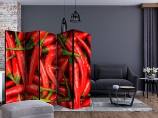 Ruumijaotur - chili pepper - background II [Room Dividers] hind ja info | Sirmid ja vaheseinad | kaup24.ee