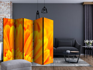 Ruumijaotur - Yellow gerbera daisies II [Room Dividers] hind ja info | Sirmid ja vaheseinad | kaup24.ee