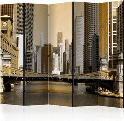 Ruumijaotur - Chicago's bridge (vintage effect) II [Room Dividers] hind ja info | Sirmid ja vaheseinad | kaup24.ee