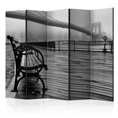Ruumijaotur - A Foggy Day on the Brooklyn Bridge II [Room Dividers] hind ja info | Sirmid ja vaheseinad | kaup24.ee