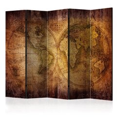 Ruumijaotur - World on old map II [Room Dividers] hind ja info | Sirmid ja vaheseinad | kaup24.ee