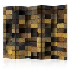 Ширма - Wooden cubes [Комнатные перегородки] цена и информация | Мобильные стенки | kaup24.ee