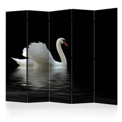 Ruumijaotur - swan (black and white) II [Room Dividers] hind ja info | Sirmid ja vaheseinad | kaup24.ee