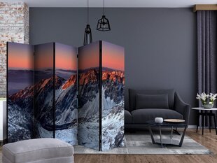 Ruumijaotur - Beautiful sunrise in the Rocky Mountains II [Room Dividers] hind ja info | Sirmid ja vaheseinad | kaup24.ee