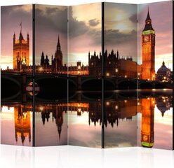 Ruumijaotur - Big Ben in the evening, London II [Room Dividers] цена и информация | Мобильные стенки | kaup24.ee