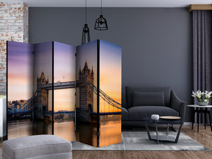 Ruumijaotur - Tower Bridge at dawn II [Room Dividers] hind ja info | Sirmid ja vaheseinad | kaup24.ee