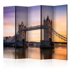 Ширма - Tower Bridge at dawn [Комнатные перегородки] цена и информация | Мобильные стенки | kaup24.ee