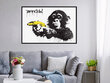 Poster - Banksy: Banana Gun I hind ja info | Seinapildid | kaup24.ee