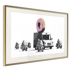 Плакат Banksy: Donuts (Strawberry) цена и информация | Картины, живопись | kaup24.ee