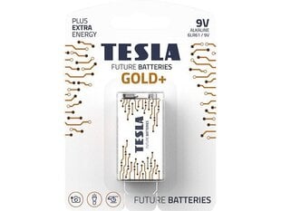 Аккумулятор Tesla 9V Gold + 6LR61 цена и информация | Батерейки | kaup24.ee