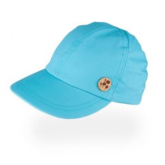 Tüdrukute ühekordne nokamüts TuTu, sinine hind ja info | Tüdrukute mütsid, sallid, kindad | kaup24.ee