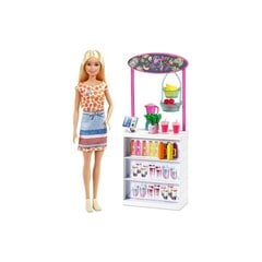 Nukk Barbie mahla kokteilibaari komplekt, GRN75 hind ja info | Tüdrukute mänguasjad | kaup24.ee