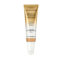 Max Factor Miracle Second Skin jumestustoode 30 ml, 05 Medium, 06 Golden Medium цена и информация | Пудры, базы под макияж | kaup24.ee