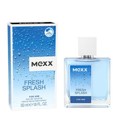 Tualettvesi Mexx Fresh Splash Man EDT meestele, 50 ml hind ja info | Meeste parfüümid | kaup24.ee