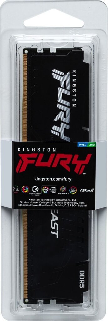 Kingston Fury Beast KF552C40BB-16 цена и информация | Operatiivmälu (RAM) | kaup24.ee