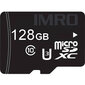 ImroCard, 128 GB + adapter hind ja info | Mobiiltelefonide mälukaardid | kaup24.ee