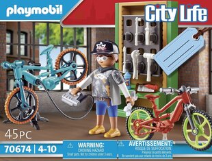 70928 PLAYMOBIL, Mehaanilise jalgratta kinkekomplekt цена и информация | Конструкторы и кубики | kaup24.ee