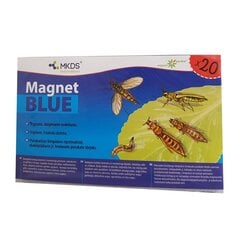 Mini MAGNET blue (20X12 cm) – liimpüünis ripstivalistele цена и информация | Средства для ухода за растениями | kaup24.ee