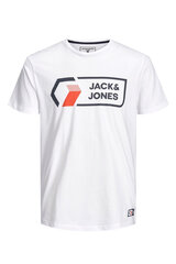 T-särgid Jack & Jones 12204902WHITE-L hind ja info | Meeste T-särgid | kaup24.ee