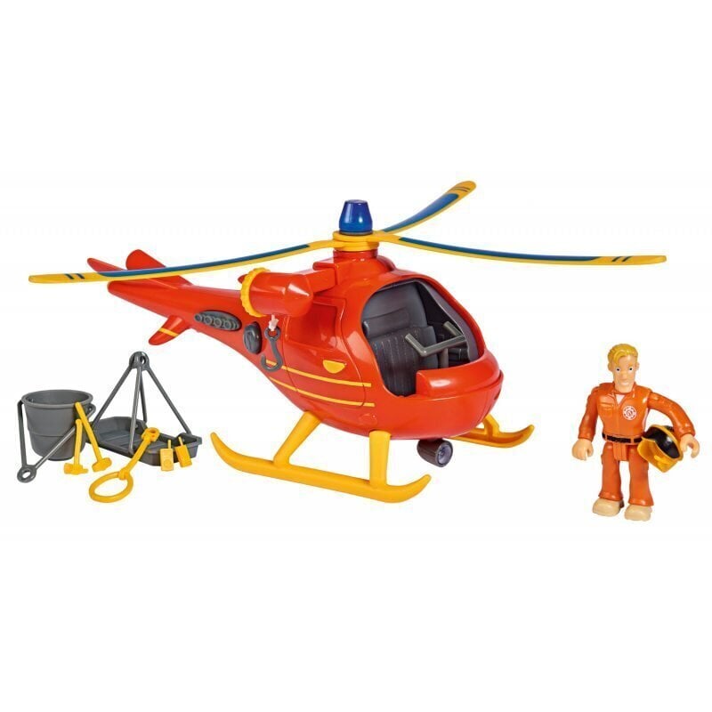 Tuletõrjuja Sam – päästekopter kujukesega цена и информация | Poiste mänguasjad | kaup24.ee