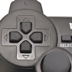 Vakoss GP-3925BK mängupult Gamepad PC, Playstation 3 analoog/ Digitaalne RF Must цена и информация | Джойстики | kaup24.ee