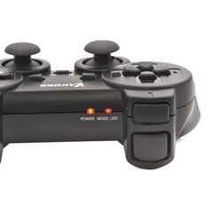 Vakoss GP-3925BK mängupult Gamepad PC, Playstation 3 analoog/ Digitaalne RF Must цена и информация | Джойстики | kaup24.ee