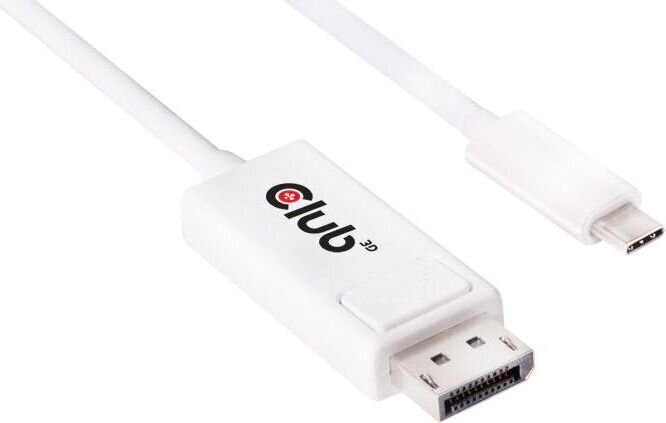 Club 3D, USB-C/DP M/M, 1.2 m цена и информация | Kaablid ja juhtmed | kaup24.ee