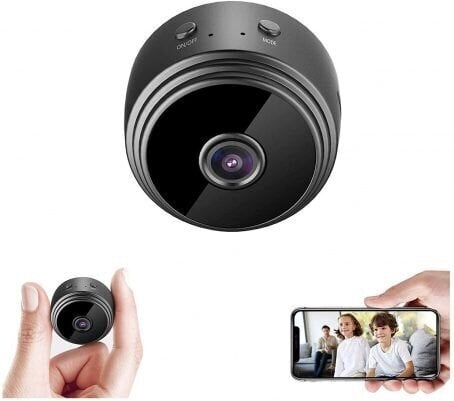 Mini juhtmevaba videovalve kaamera Wifi hind ja info | Valvekaamerad | kaup24.ee