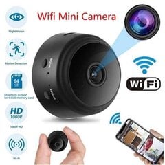 Mini juhtmevaba videovalve kaamera Wifi hind ja info | Valvekaamerad | kaup24.ee