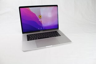 MacBook Pro 2018 Retina 15" 4xUSB-C - Core i7 2.2GHz / 16GB / 256GB SSD / SWE / Silver (kasutatud, seisukord A) hind ja info | Sülearvutid | kaup24.ee