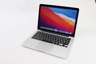 MacBook Pro 2013 Retina 13" - Core i5 2.4GHz / 8GB / 256GB SSD / SWE / Silver (kasutatud, seisukord A) hind ja info | Sülearvutid | kaup24.ee