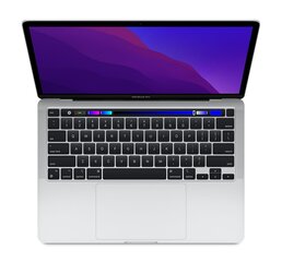 MacBook Pro 2020 Retina 13" 2xUSB-C - M1 / 8GB / 512GB SSD / SWE / серебристый (подержанный, состояние A) цена и информация | Ноутбуки | kaup24.ee