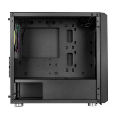 Micro ATX/ITX Midtower Korpus NOX HUMMER FUSION MATX RGB LED hind ja info | Arvutikorpused | kaup24.ee