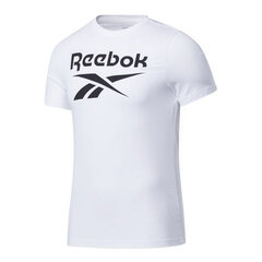 Футболка с коротким рукавом мужская Reebok Graphic Series Stacked Белый S6433316 цена и информация | Мужская спортивная одежда | kaup24.ee